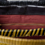 VIPERA Borsa donna Torno Subito Pied de Poule Asfalt Bamboo
