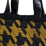 VIPERA Borsa donna Torno Subito Pied de Poule Asfalt Bamboo