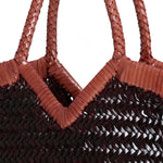 VIPERA Borsa Monet bicolor Choco e Cognac
