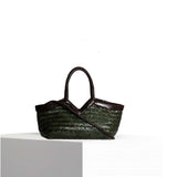 VIPERA Borsa Monet bicolor Moss e Choco