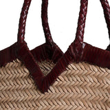 VIPERA Borsa Monet bicolor Taupe e Choco