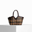 Geldbeutel Madras Taupe Chocolate