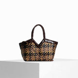 VIPERA Borsa Monet Madras Taupe Chocolate