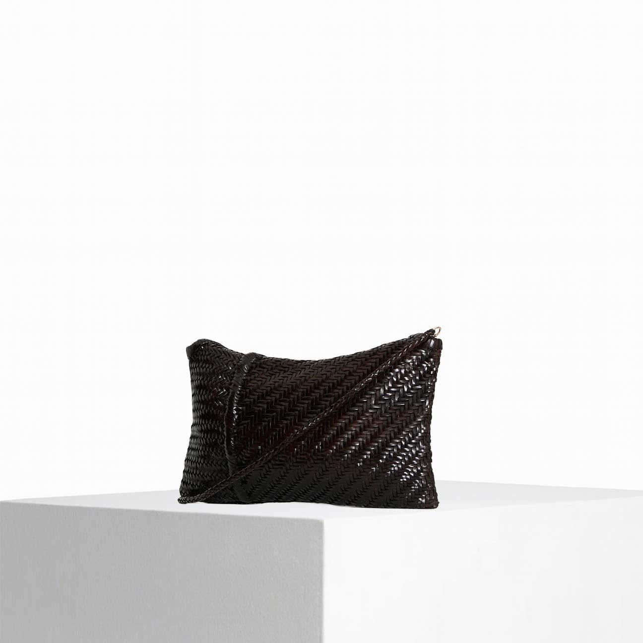 VIPERA Clutch donna Pillow Marrone