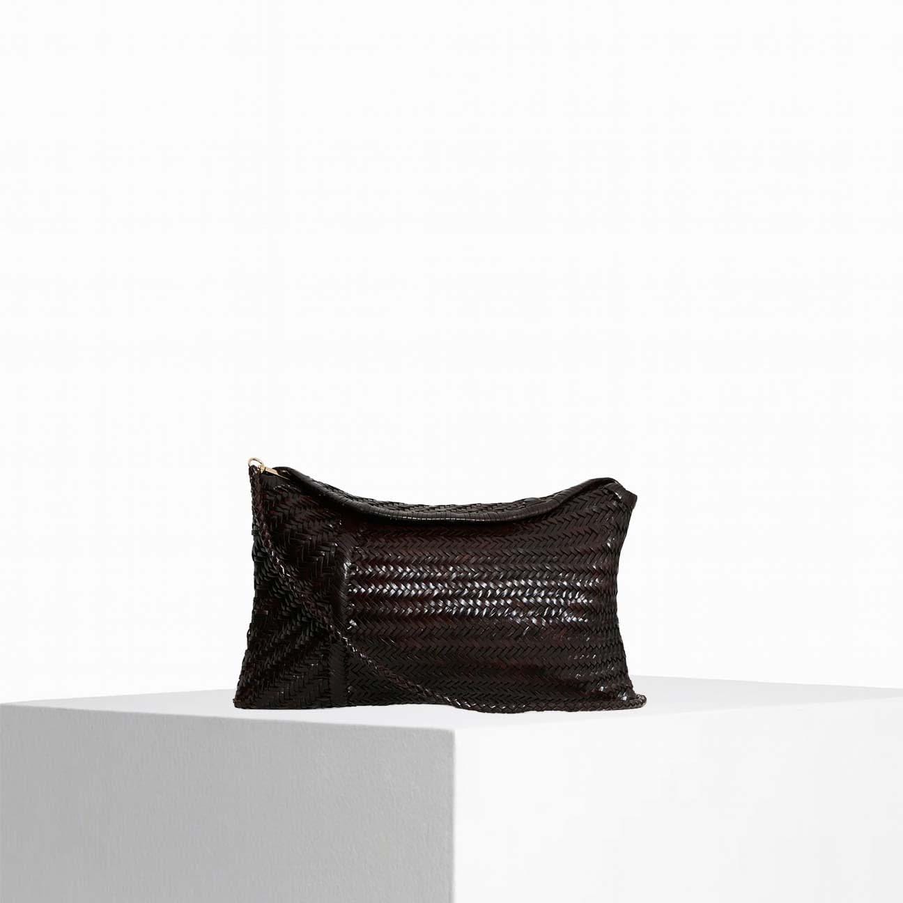 VIPERA Clutch donna Pillow Marrone