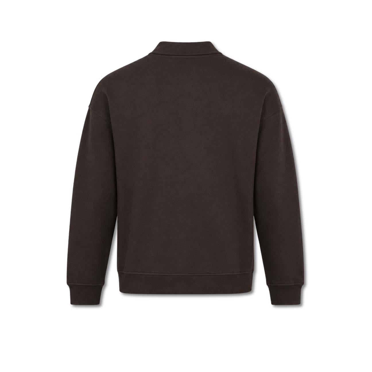 WOC Cardigan uomo in felpa Marrone