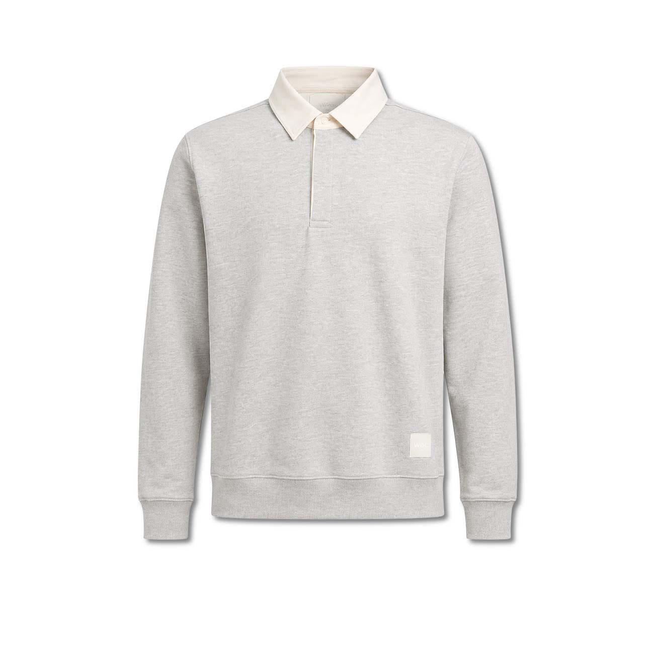 WOC Polo Rugby uomo in felap Grigio Melange