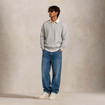 WOC Polo Rugby uomo in felap Grigio Melange