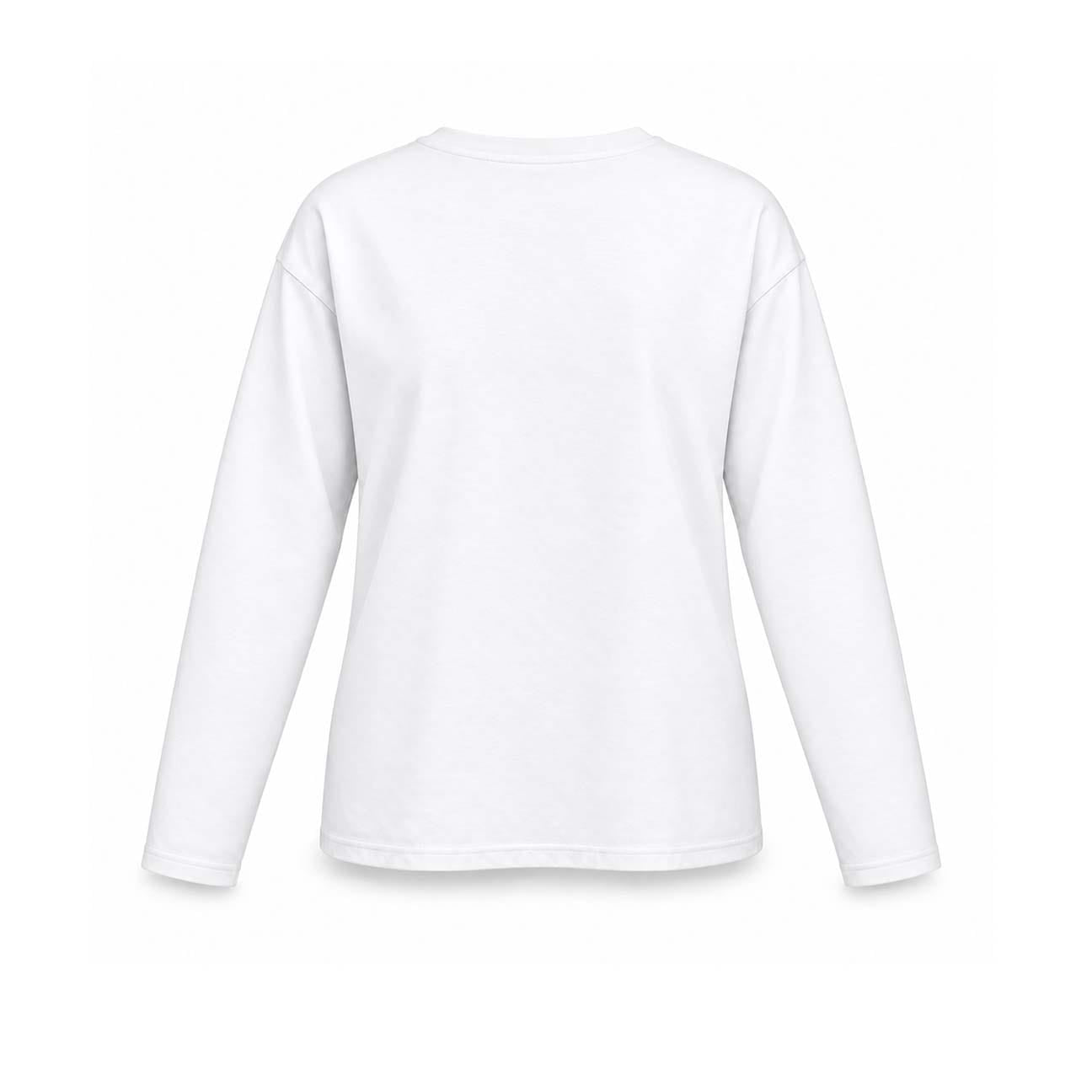 WOC T-Shirt donna in cotone Bianco