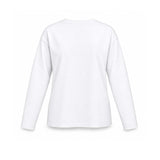 WOC T-Shirt donna in cotone Bianco