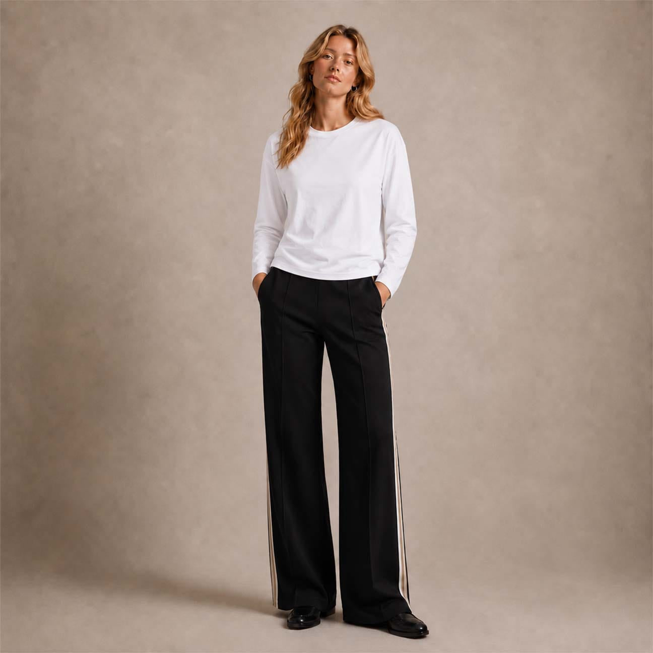 WOC T-Shirt donna in cotone Bianco