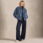 ZOE PARIS Bomber donna in ecofur Carta da Zucchero