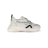 PHILOSOPHY Sneakers stampa Philosophy Bianca