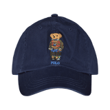 POLO RALPH LAUREN Cappello in chino Polo Bear Blu