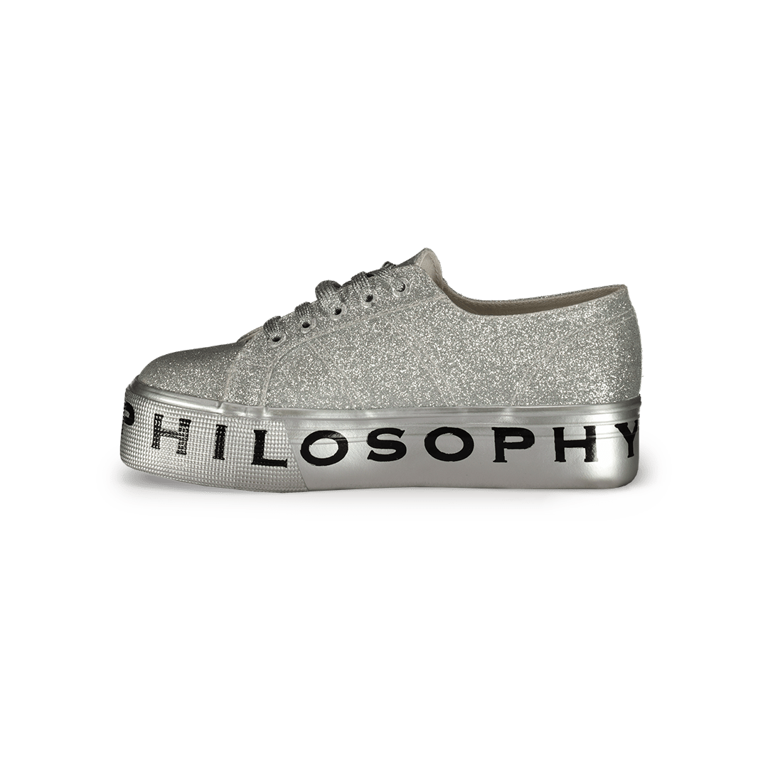 PHILOSOPHY Sneakers Superga per Philosophy Argento