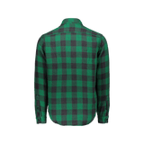 POLO RALPH LAUREN Camicia in Twill scozzese Verde e Nero