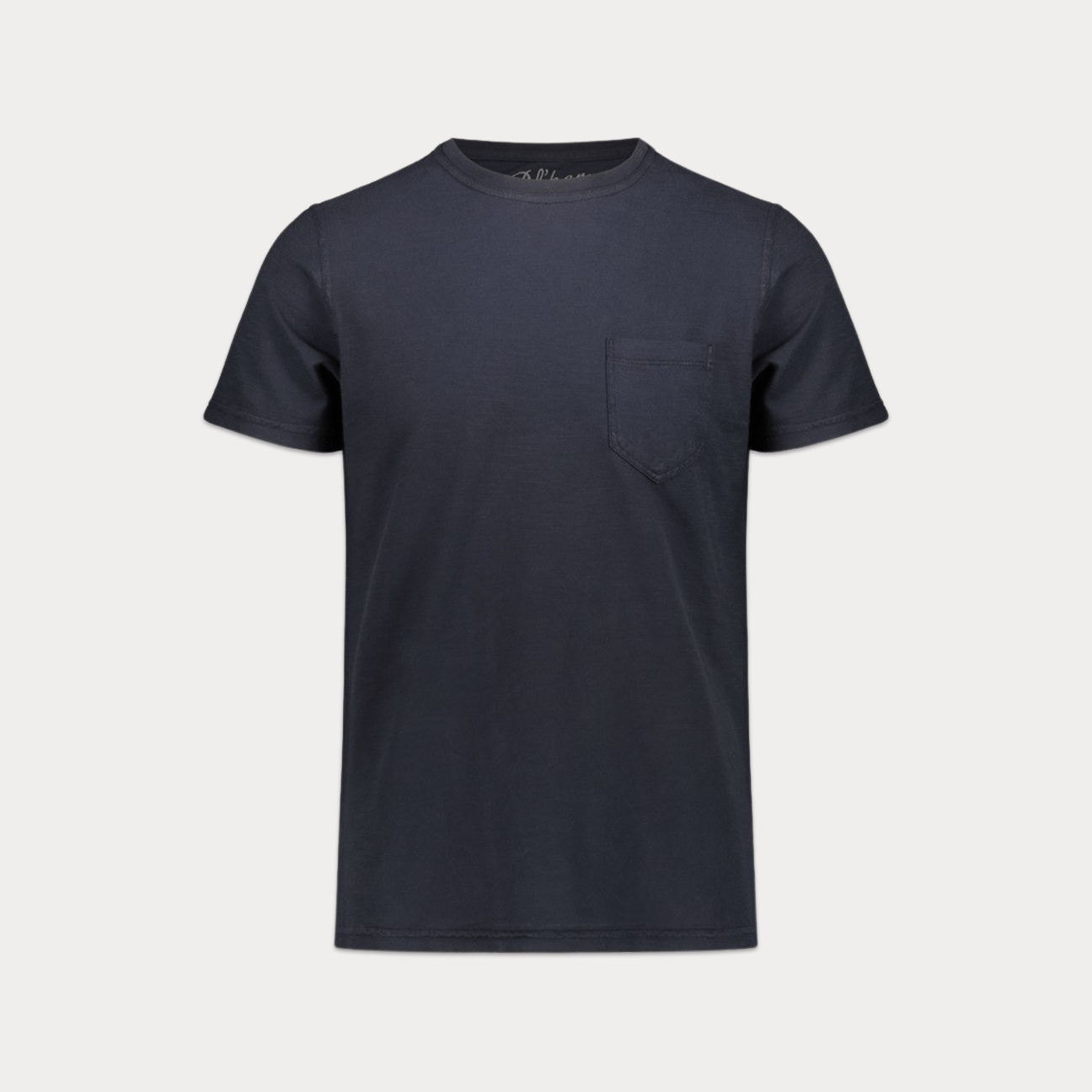 BLEEKER T-Shirt in cotone fiammato Blue