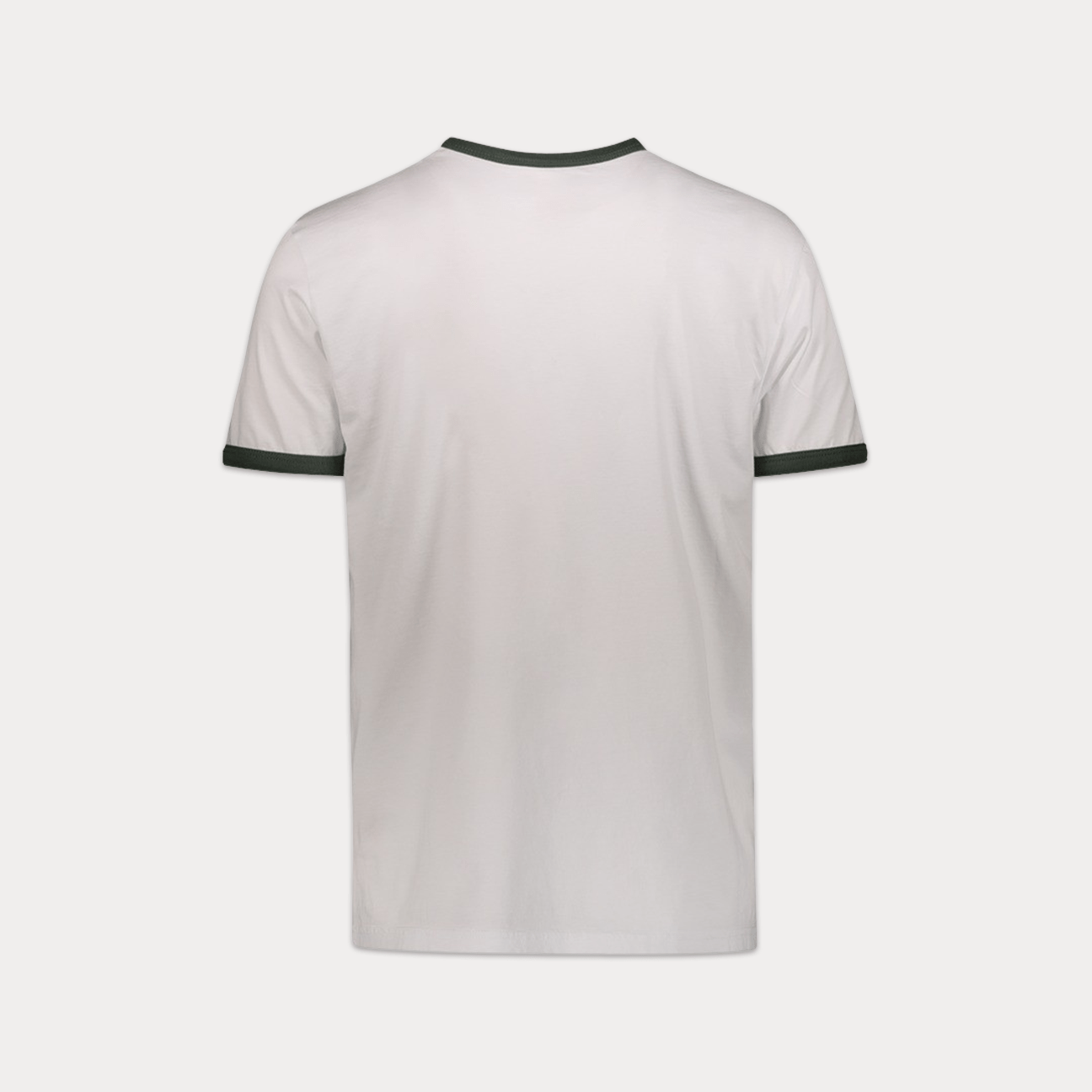 BLEEKER T-Shirt girocollo Bianco e Verde