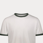 BLEEKER T-Shirt girocollo Bianco e Verde