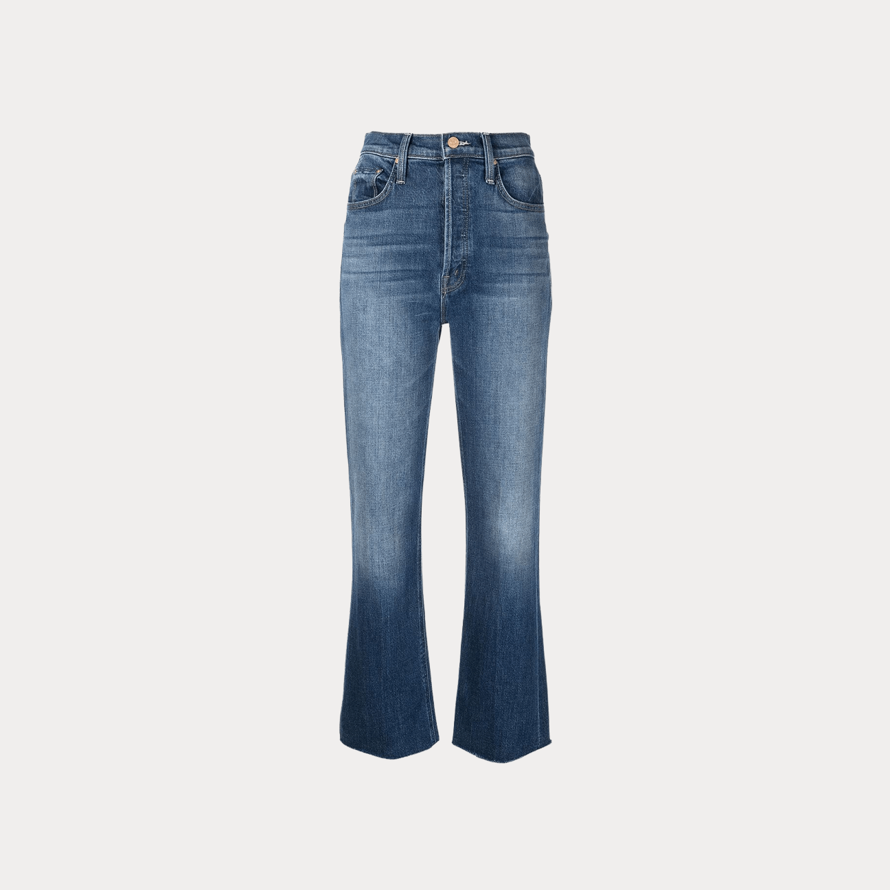 MOTHER Jeans Trippe  High rise Blue Medio