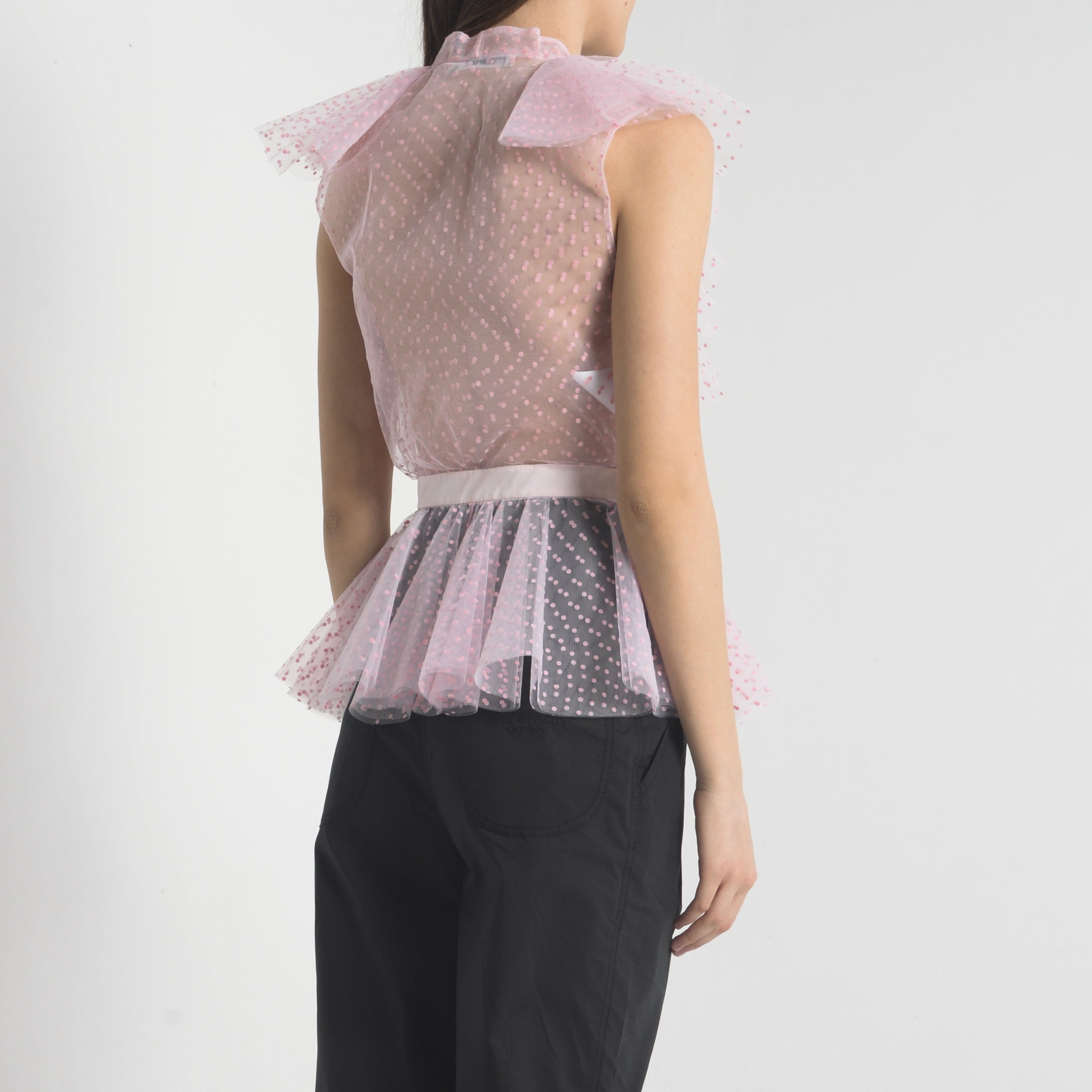 PHILOSOPHY Top a Pois in Pizzo Rosa