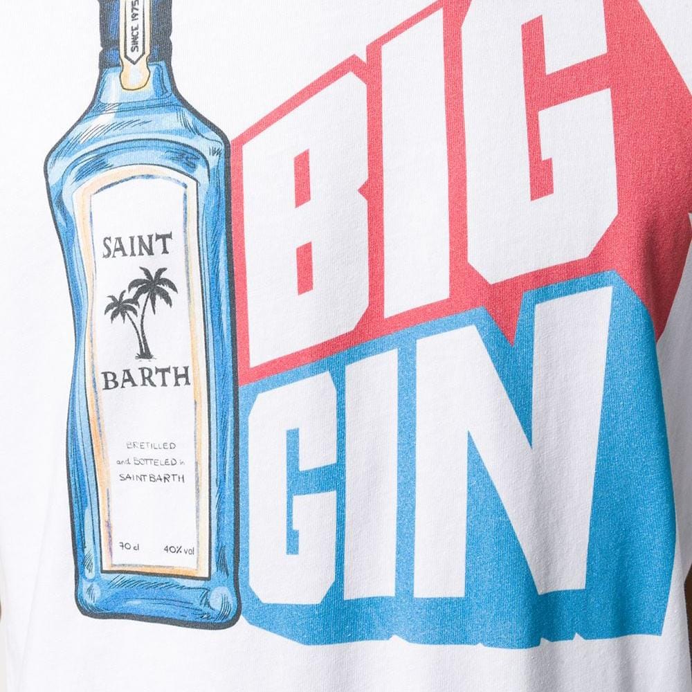 MC2 SAINT BARTH T-Shirt Big Gin Bianca