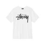 STUSSY T-shirt Basica logo Stussy Bianca