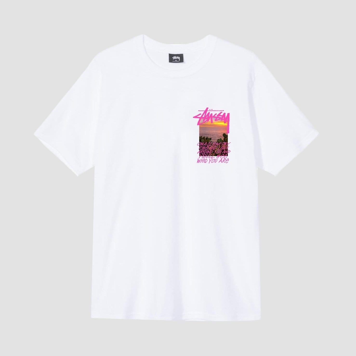 STUSSY T-shirt Clear Day Bianca