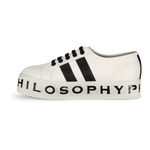 PHILOSOPHY Sneakers Philosophy di Lorenzo Serafini x Superga bianco/nero