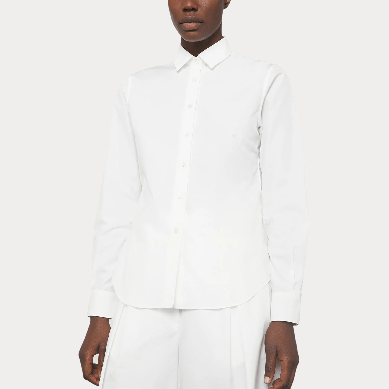 ASPESI Camicia con collo classico Bianco