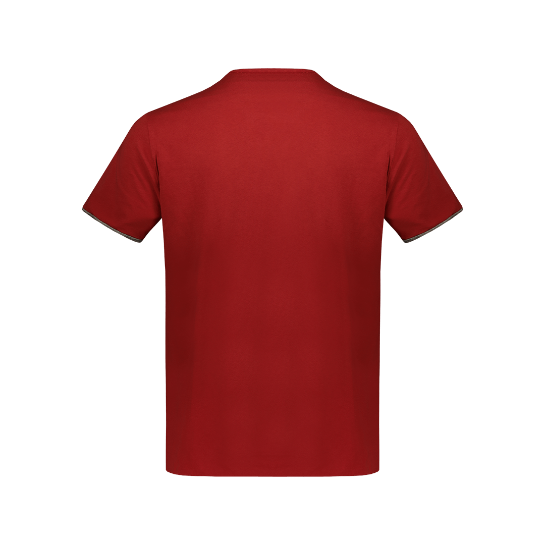 POLO RALPH LAUREN Maglietta Reversibile Logo Polo RL Grigio- Rosso