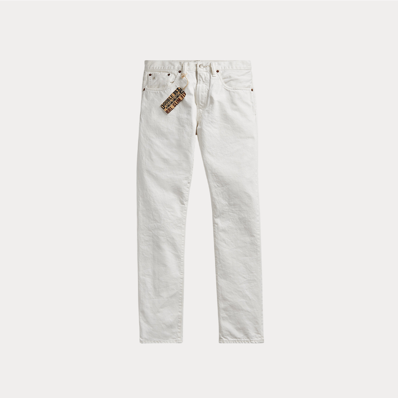 RRL Jeans Slim-Fit Bianco
