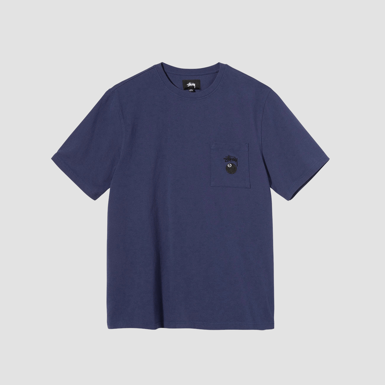 STUSSY T-Shirt 8 Ball  Blue