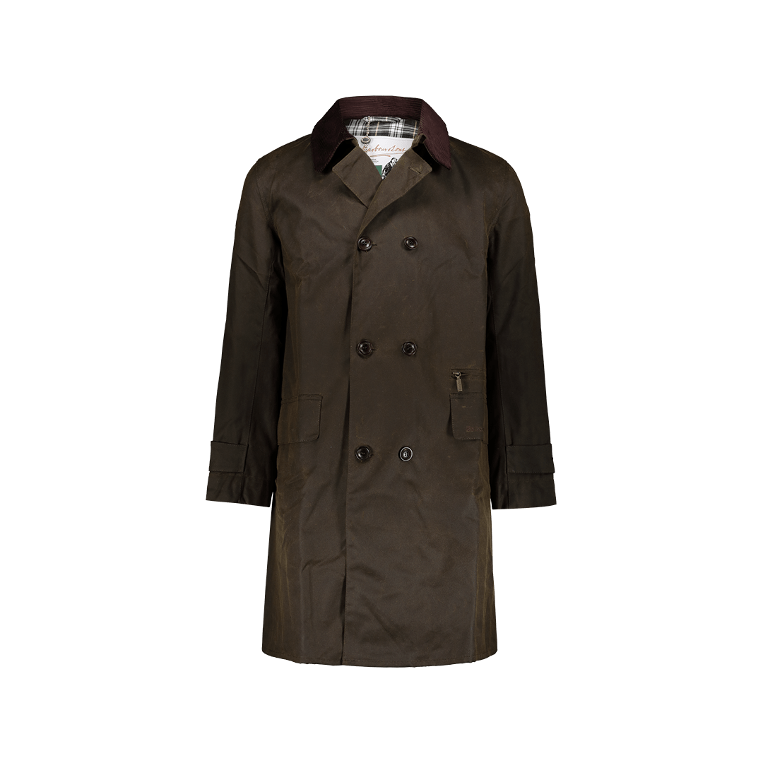 BARBOUR Trench Icons Haydon Wax 125 Year Olive