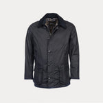 BARBOUR Giacca Ashby in cotone cerato Blue