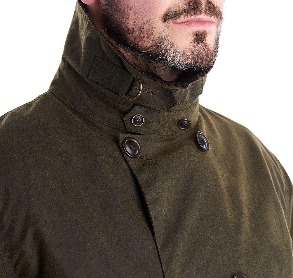 BARBOUR Trench Icons Haydon Wax 125 Year Olive
