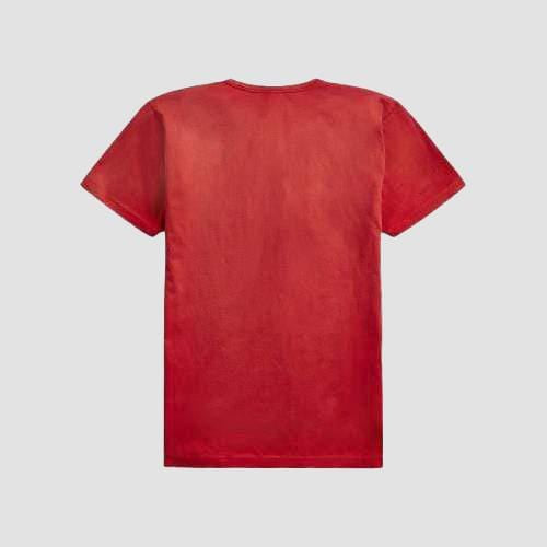 RRL T-shirt stampa Logo Rosso