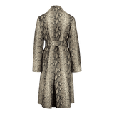 PHILOSOPHY Trench Stampa Pitone