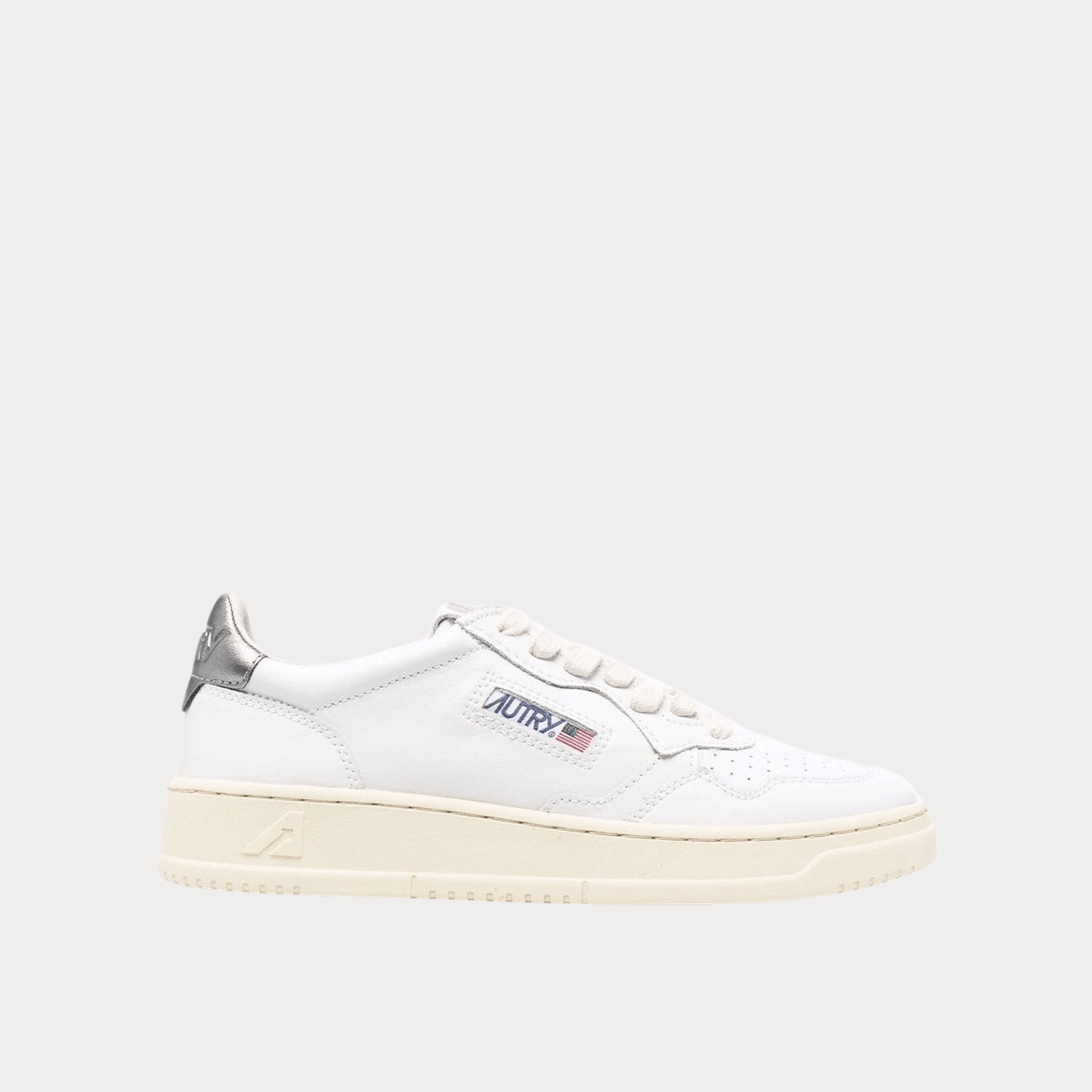 AUTRY Sneakers Medalist Low Tab Argento
