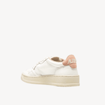 AUTRY Sneakers Medalist Low Bianco Tab Rosa