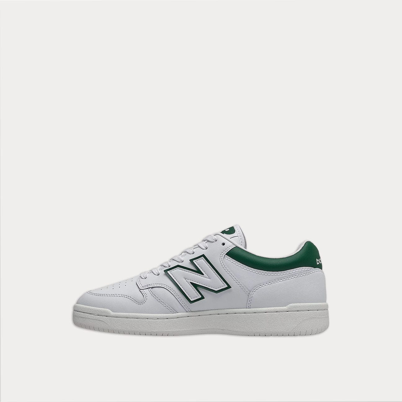 NEW BALANCE Sneakers BB480LGT Bianco e Verde