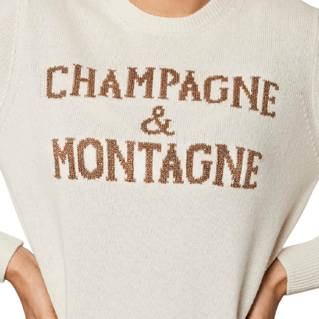 MC2 SAINT BARTH Maglia Champagne e Montagne Bianco