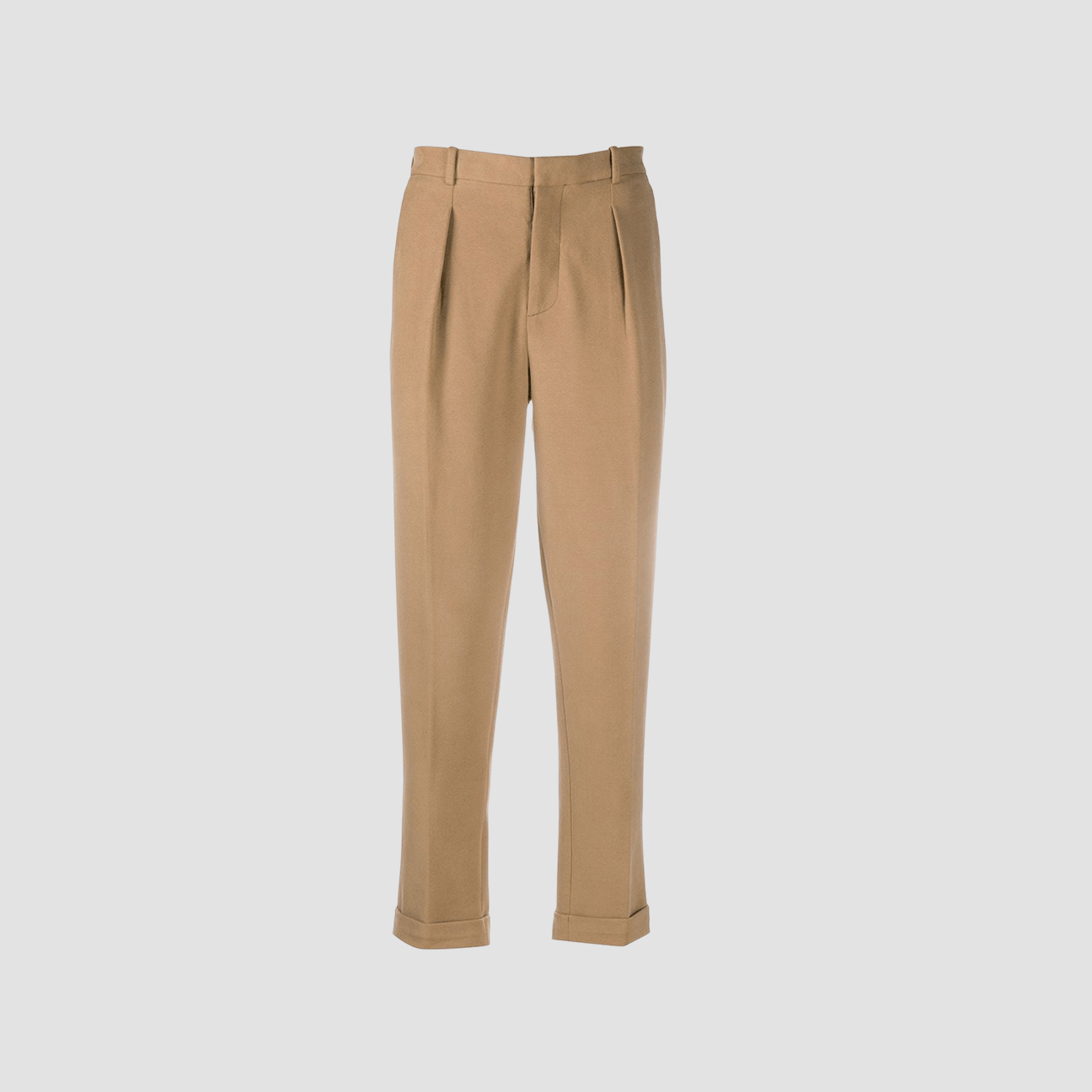 CIRCOLO1901 Pantaloni Crop Cammello