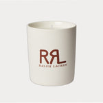RRL Candela in ceramica con Logo Bianco