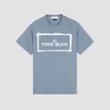 STONE ISLAND T-Shirt "Stencil One" Carta da Zucchero