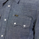 LEE Camicia western in Denim Chambray
