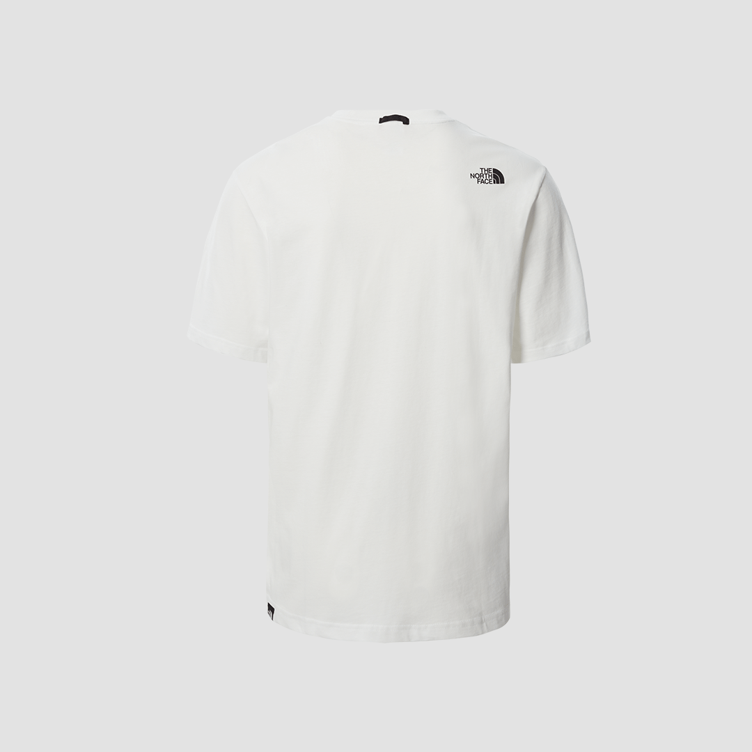 THE NORTH FACE T-Shirt Cut Tee Bianco