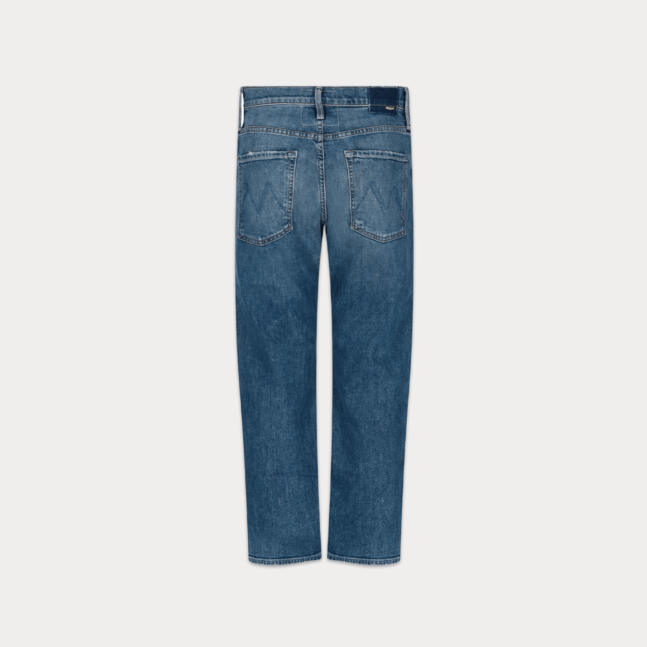 MOTHER Jeans The Ditcher Crop Blue Chiaro