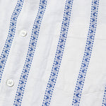 PORTUGUESE FLANNEL Camicia jacquard Bianco
