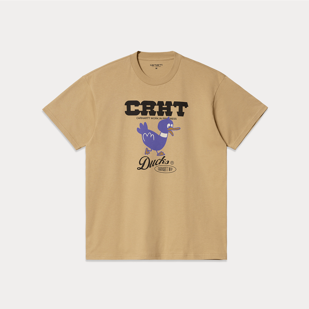 CARHARTT T-Shirt Ducks Dusty Brown